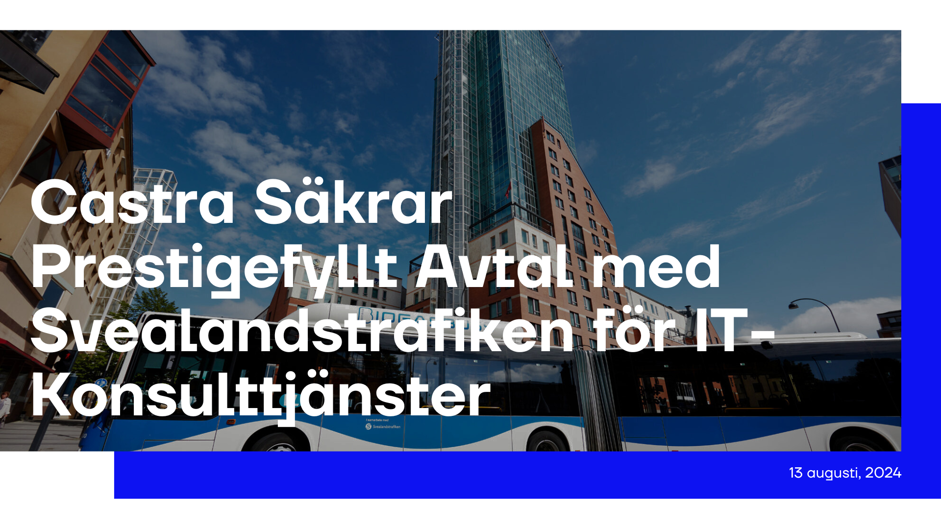 Svealandstrafiken Ramavtal Castra